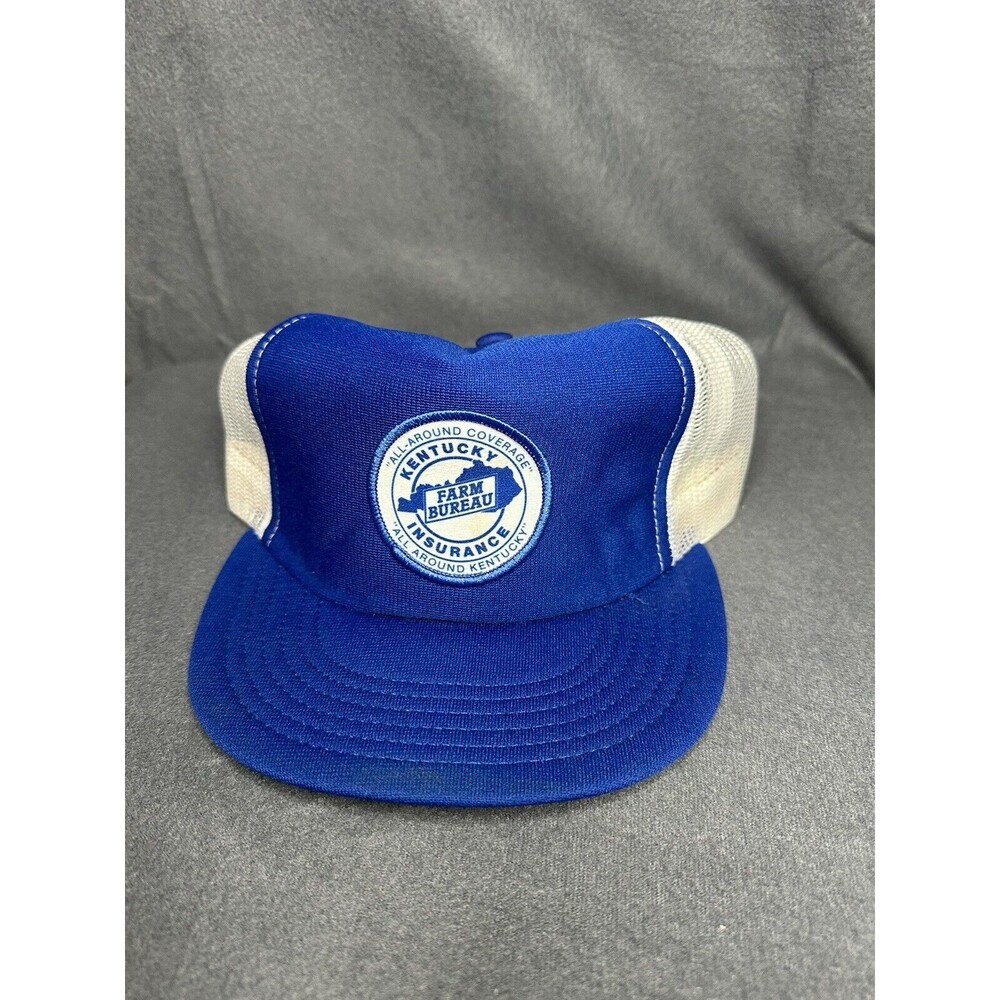 Vintage 80s Kentucky Farm Bureau Hat Foam Mesh